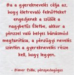Az otthoni pénzügyi nevelés a gyereknevelés része