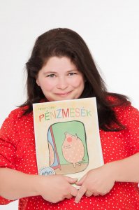 Himer Csilla, pénzpedagógus, a Pénzmesék írója